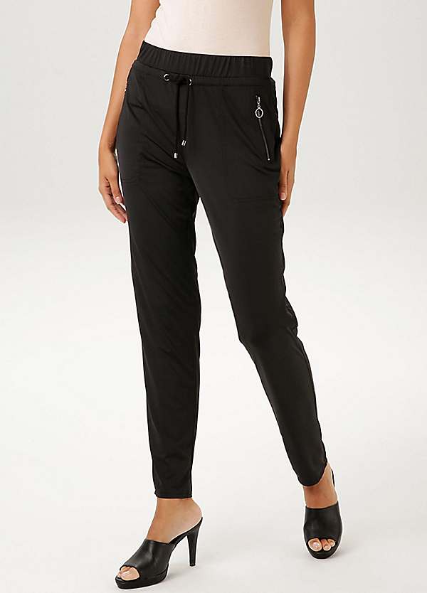 Bonprix Bootcut Pinstripe Trousers