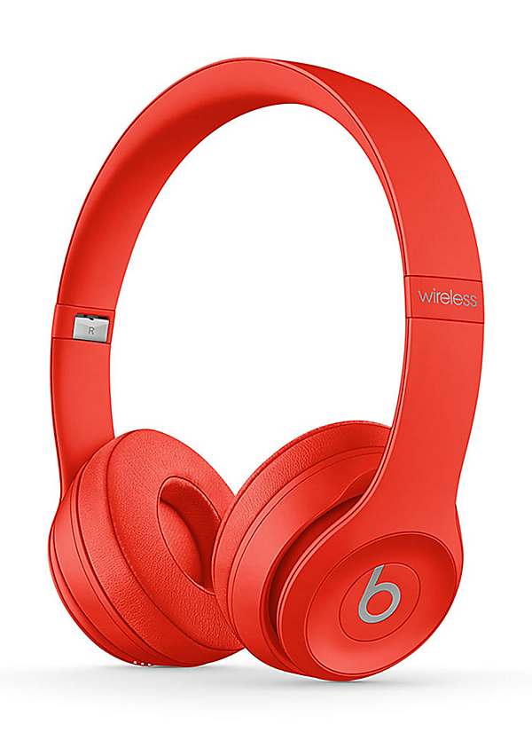 Beats Solo3 Wireless Headphones - Citrus Red | Kaleidoscope