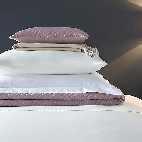 Hotel Collection Egyptian Cotton 1000 TC Hotel Duvet Collection Pink Striped Select Item UK Size 