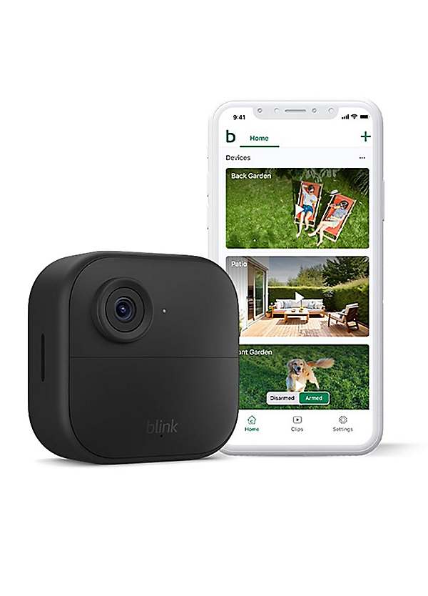 Blink Outdoor Wireless Add-On Security Camera Black