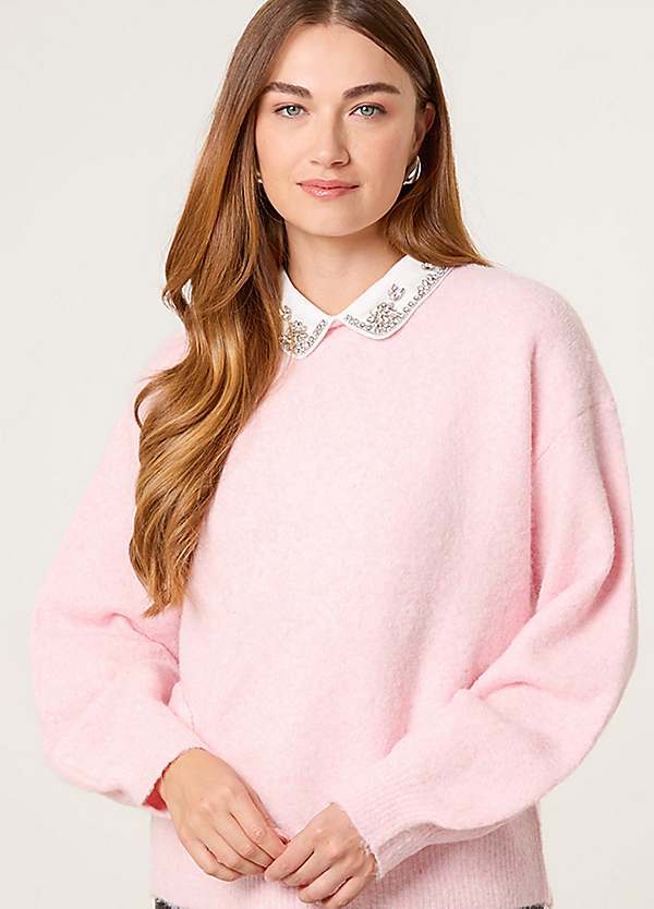 Blue Vanilla Peter Pan Embellished Jumper Kaleidoscope