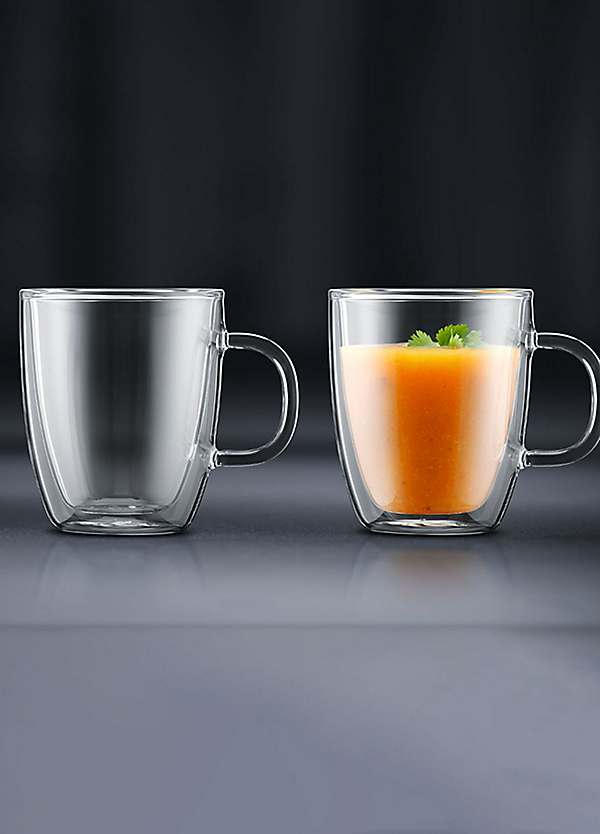 Bodum Bistro Set of Double Wall Espresso Cups Set