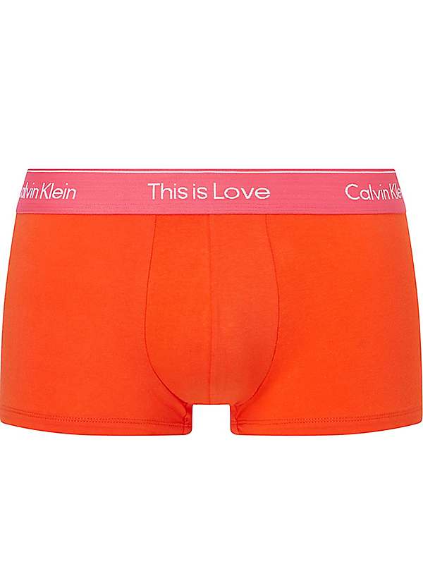 Orange calvin klein men's underwear online