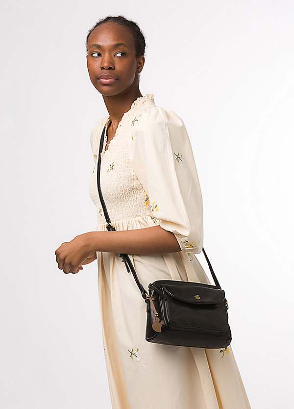 Conkca 'Dainty' Leather Cross Body Bag Kaleidoscope