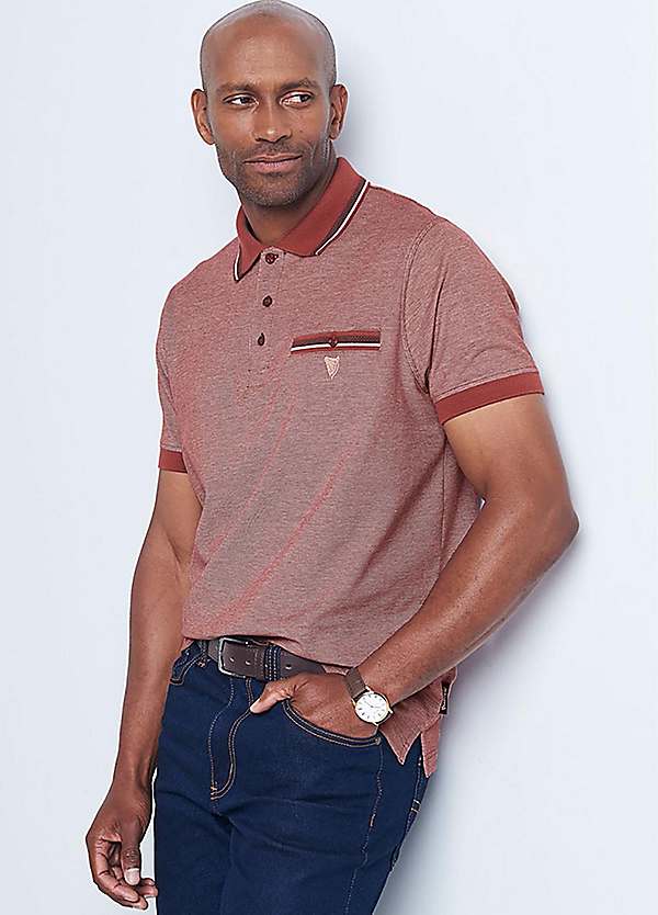 Cotton Traders Guinness™ Short Sleeve Birdseye Pocket Polo Shirt