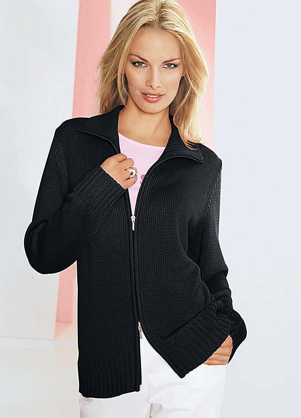 zip up cardigans