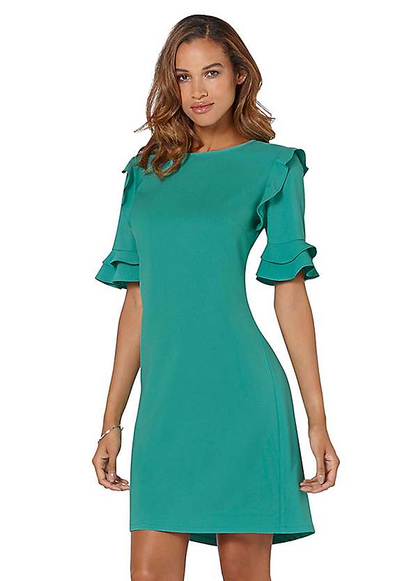 shift dresses with short sleeves
