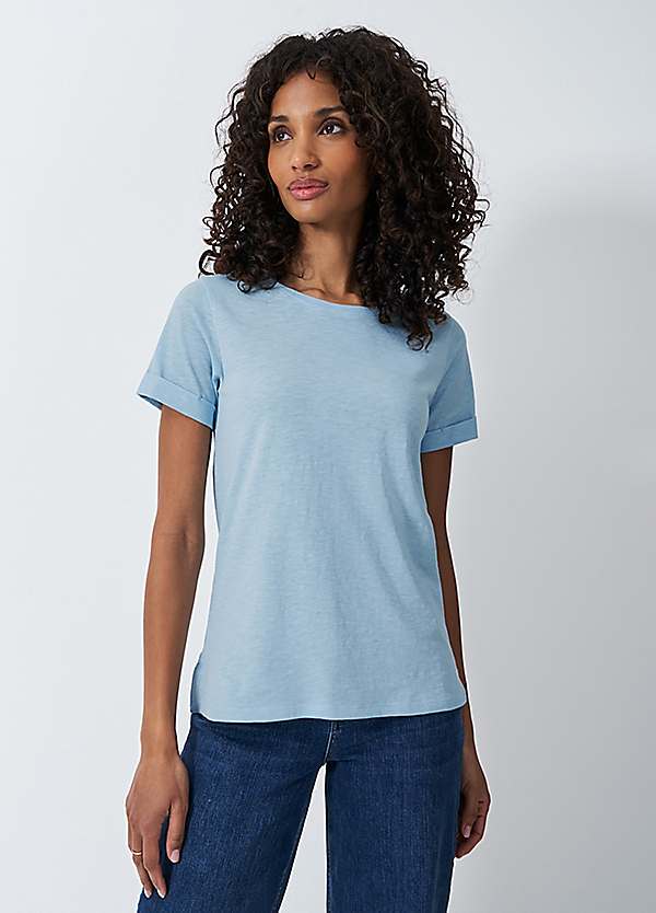 Crew Clothing Company Perfect Crew Slub T-Shirt | Kaleidoscope