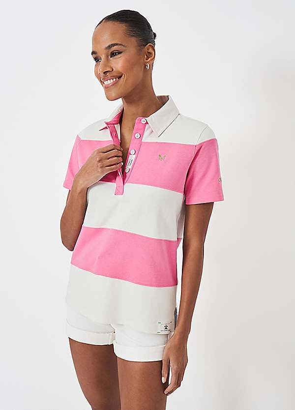 Crew Clothing Company Short Sleeve Rugby Shirt Kaleidoscope