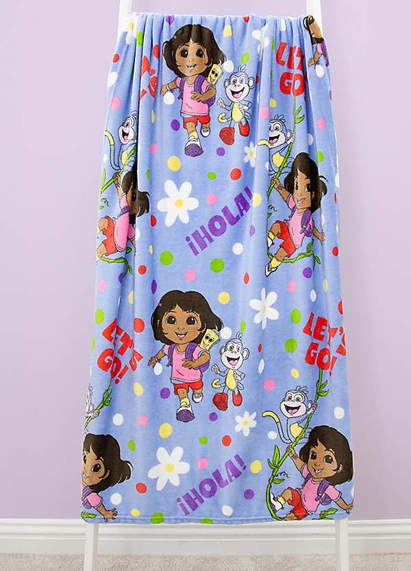 Dora the Explorer Hola Fleece Blanket | Kaleidoscope