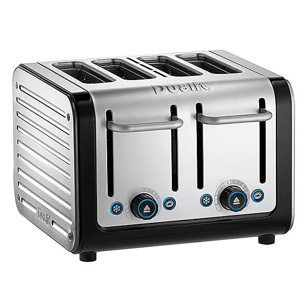 Dualit Architect Grey Steel 1.5 Litre Kettle & 4 Slice Toaster Set