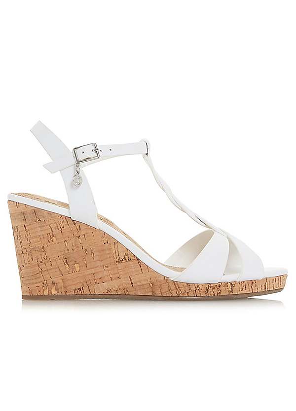 dune koala black wedge