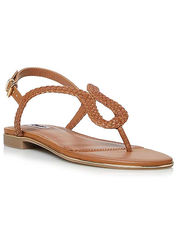 dune flat sandals