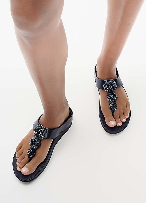 靴 fitflop LOTTIE CORSAGE TOE-THONGS Toe Post Fitflop Lottie Corsage Thong Sandals Fitflop Guarantee