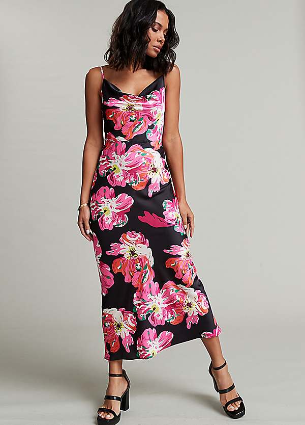 Floral 2024 Satin Slip Dress