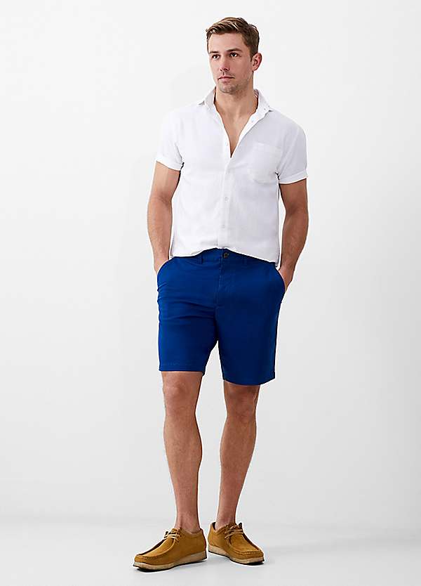 Stretch chino shorts on sale