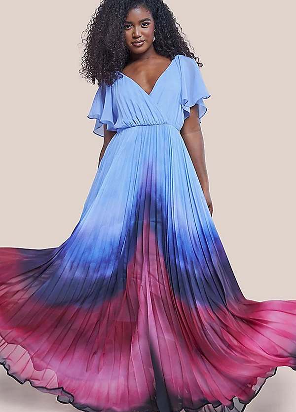 sachin and babi light blue dress dForce 1920s Evening Gown Outfit Textures