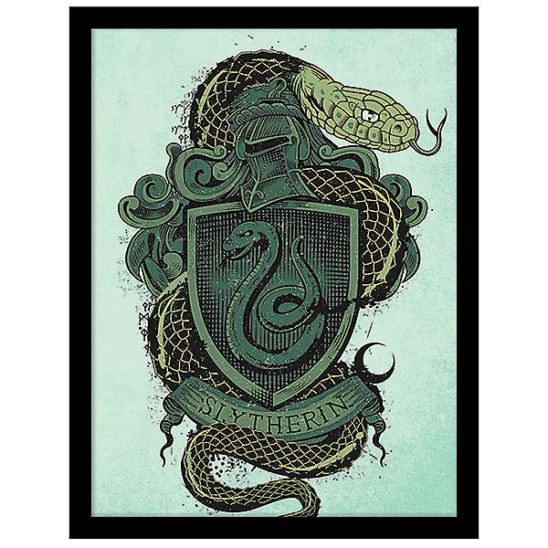 Harry Potter Art Print : Slytherin Crest