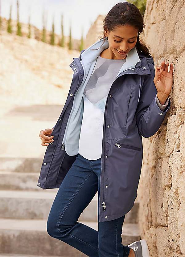 Heine 2-in-1 Water Repellent Coat | Kaleidoscope