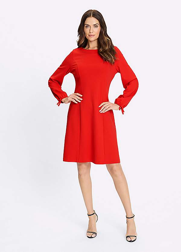 a line jersey dress Square Neck Midi Dress – Odd Muse main image 0