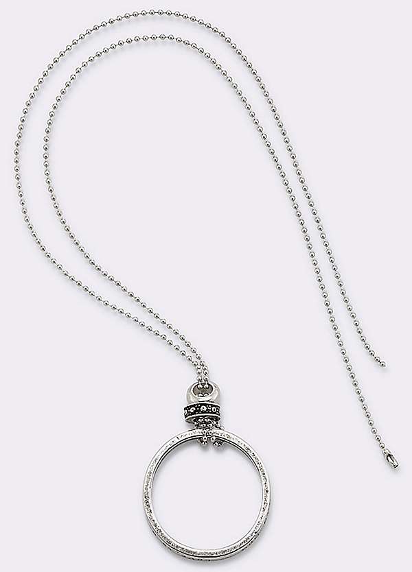 Silver ring pendant on sale necklace