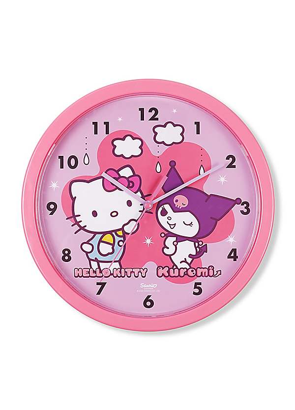 HELLO KITTY チェンジングクロック Hello Kitty & Friends Wall Clock | Kaleidoscope