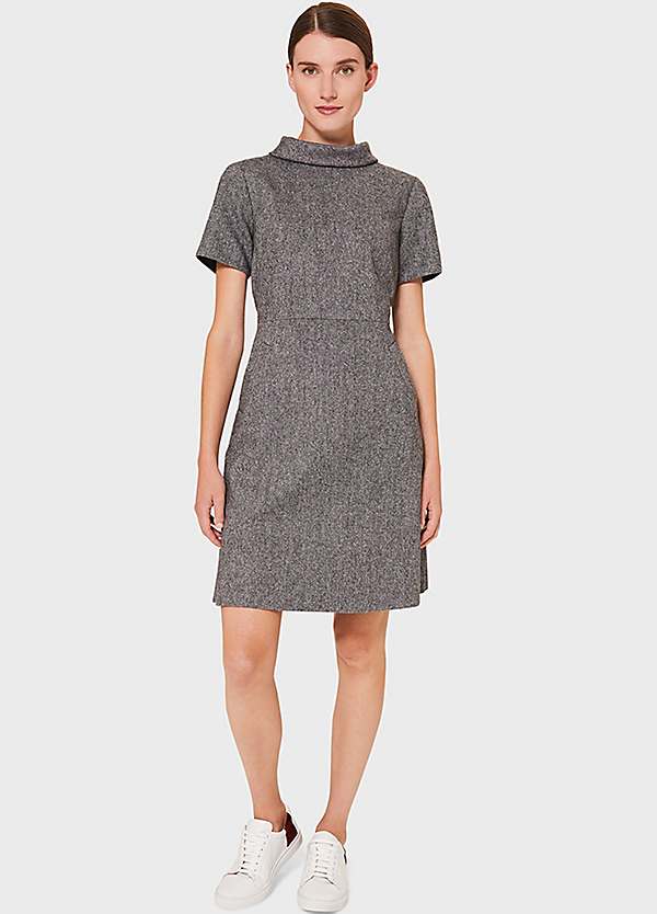 hobbs fit and flare dress