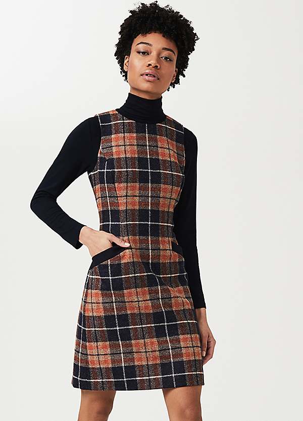 hobbs pinafore dress