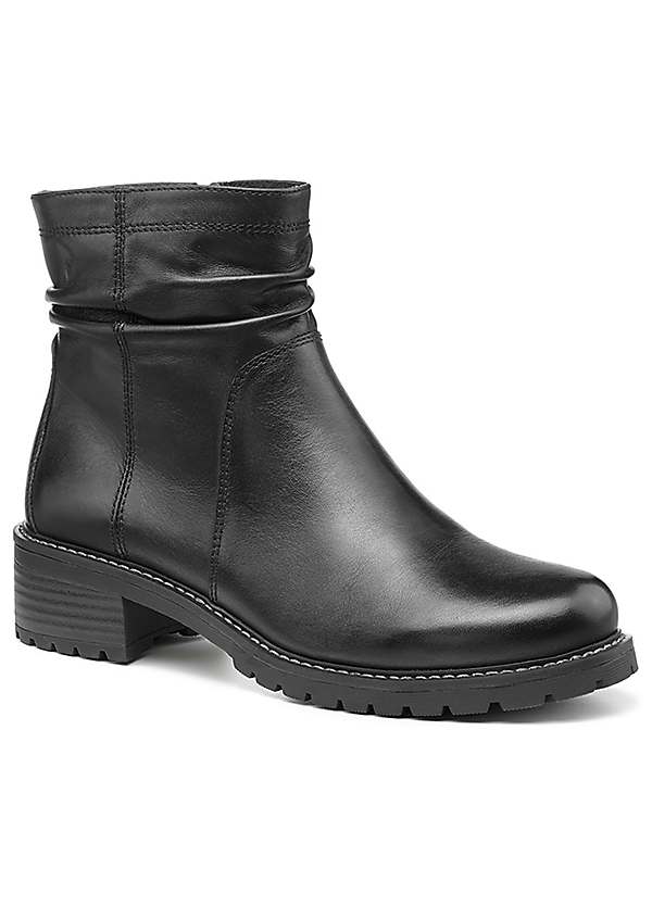 Smart black sales ankle boots