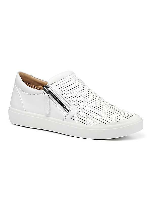 hotter slip on trainers