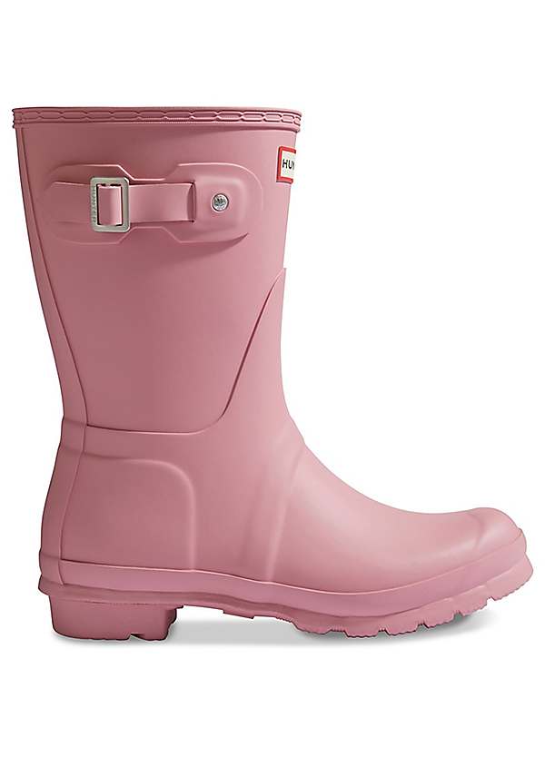 Pink short wellies best sale