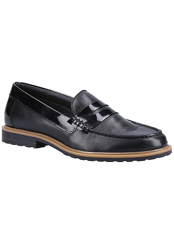 Hush Puppies Black Verity Shoes Kaleidoscope