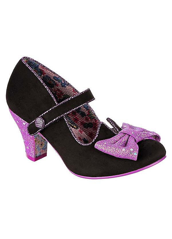 Irregular choice purple on sale shoes