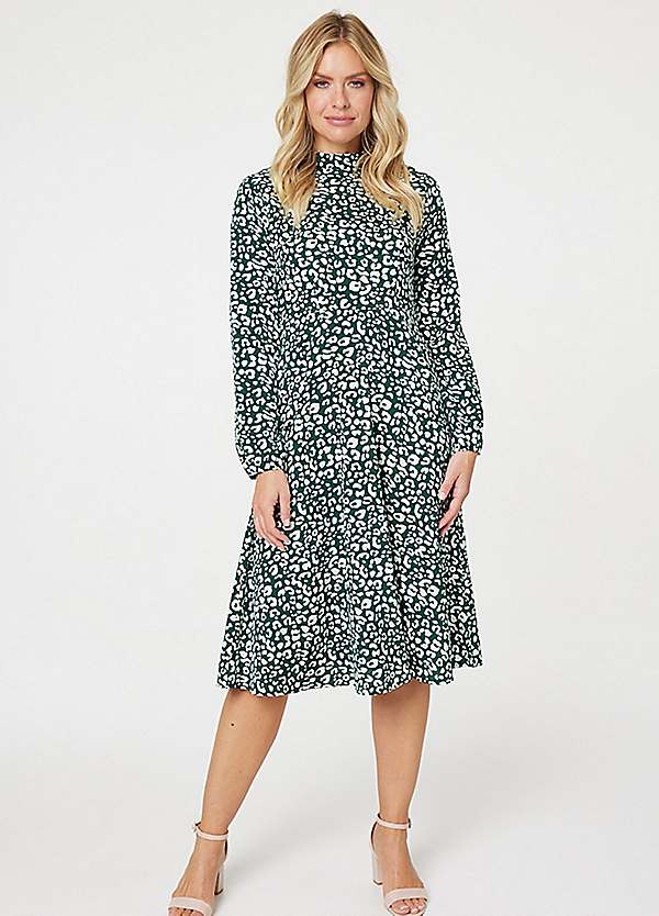 Leopard 2025 tea dress