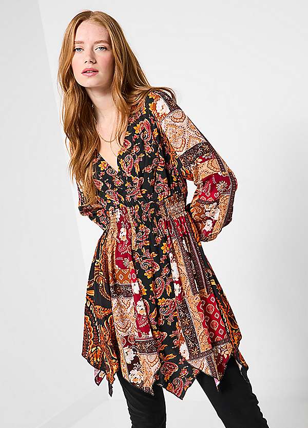 Robe Joe Browns Marron - Coupe Fit & Flare - Occasion Très Bon état - Femme