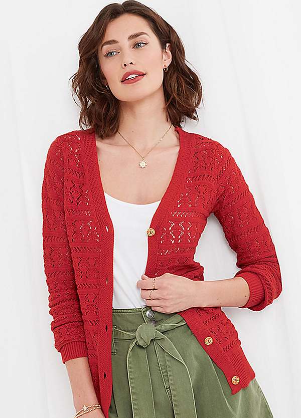 Joe browns clearance crochet cardigan