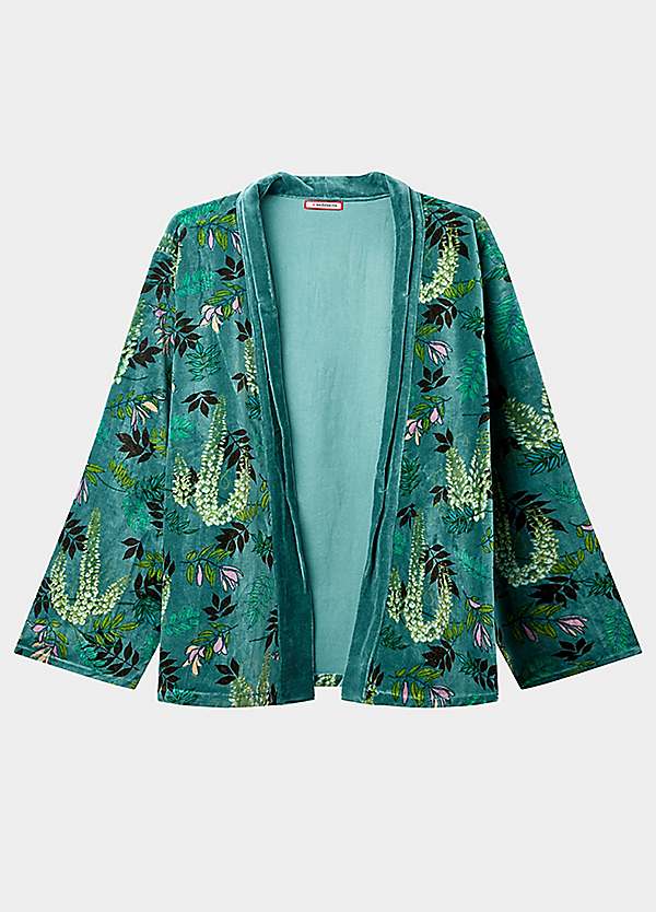 Fur Joe Browns Floral Parka Coat Joe Browns Fair Trade Velvet