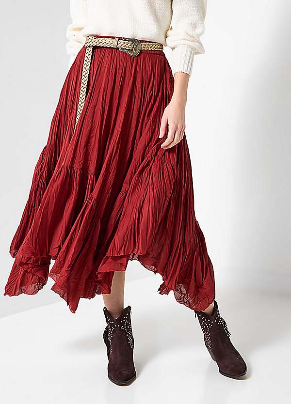 Joe Browns Handkerchief Hem Layered Maxi Skirt | Kaleidoscope