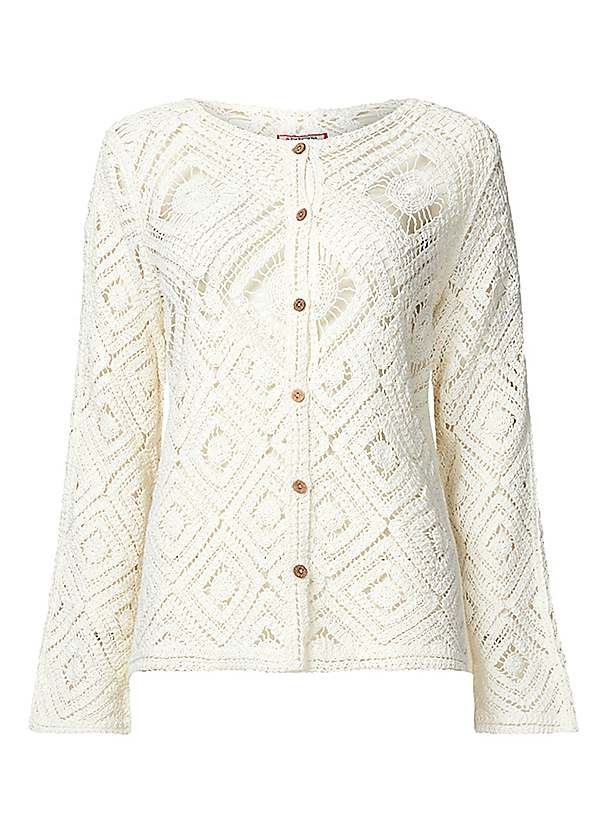 Joe browns crochet on sale cardigan