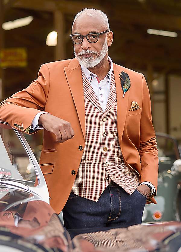 Joe Browns Terracotta Blazer with Palm Leaf Lining | Kaleidoscope