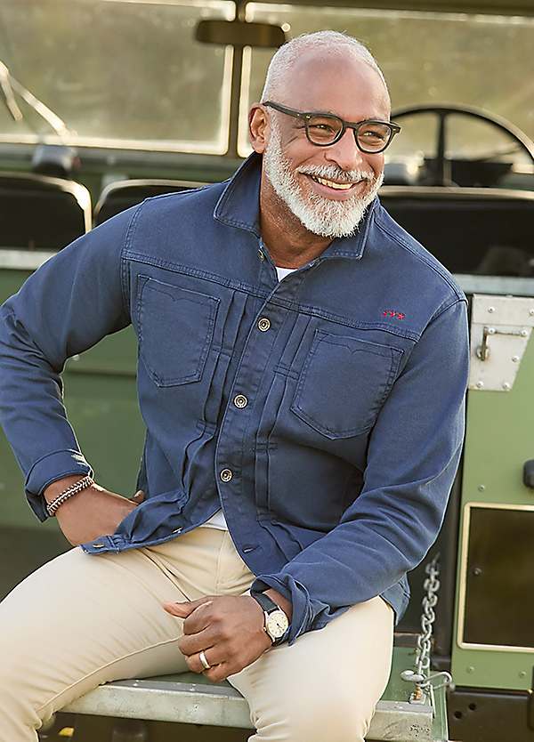 Joe Browns Washed Trucker Jacket Kaleidoscope