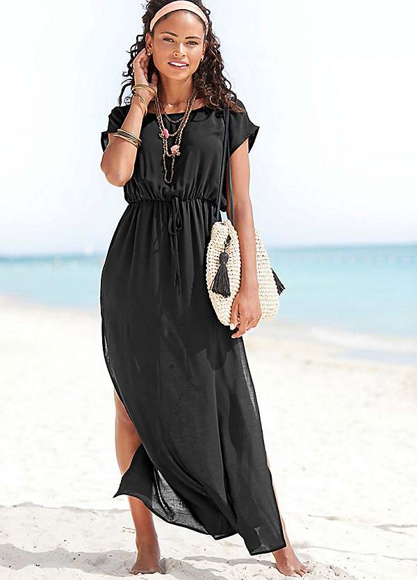 LASCANA Gathered Maxi Dress