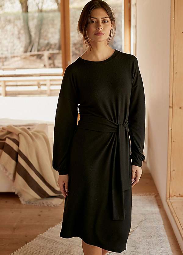 LASCANA Long Sleeve Knitted Dress | Kaleidoscope