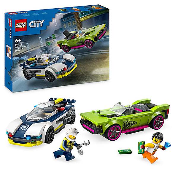 Alice Wonder Car Chase OPセット LEGO City Police Car & Muscle Car Chase Set | Kaleidoscope