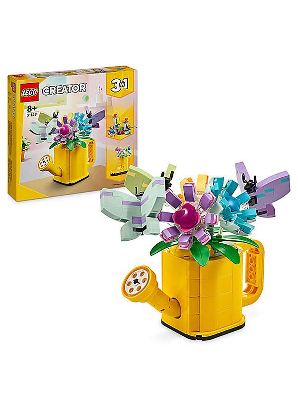 LEGO Creator 3-in-1 Flowers in Watering Can Set