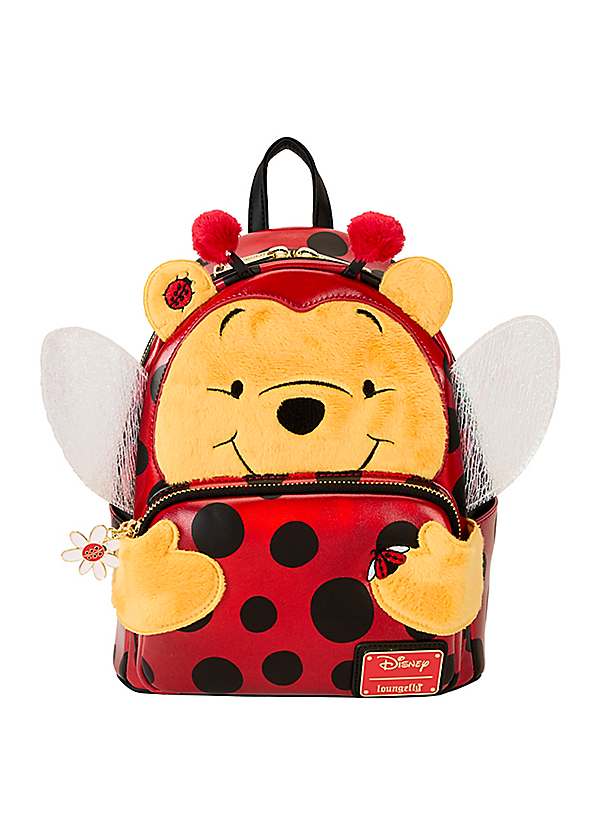 Loungefly Disney Winnie The Pooh Halloween Ladybug Pooh Cosplay Mini Backpack