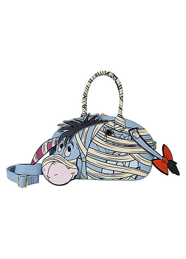 Loungefly Disney Winnie The Pooh Halloween Mummy Eeyore Crossbody Bag Kaleidoscope