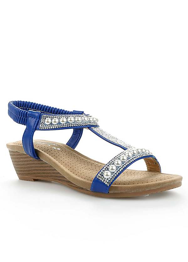 small wedge sandals uk