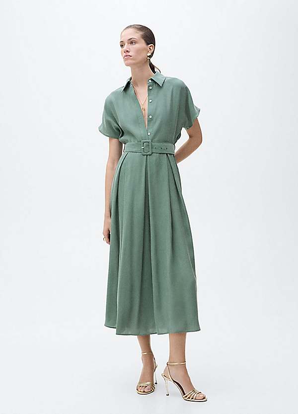 Mango Marcela Midi Shirt Dress | Kaleidoscope Mango Marcela Midi Shirt Dress | Kaleidoscope