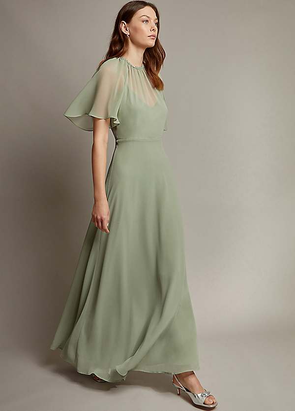 Monsoon Angel Sleeve Maxi Dress | Kaleidoscope